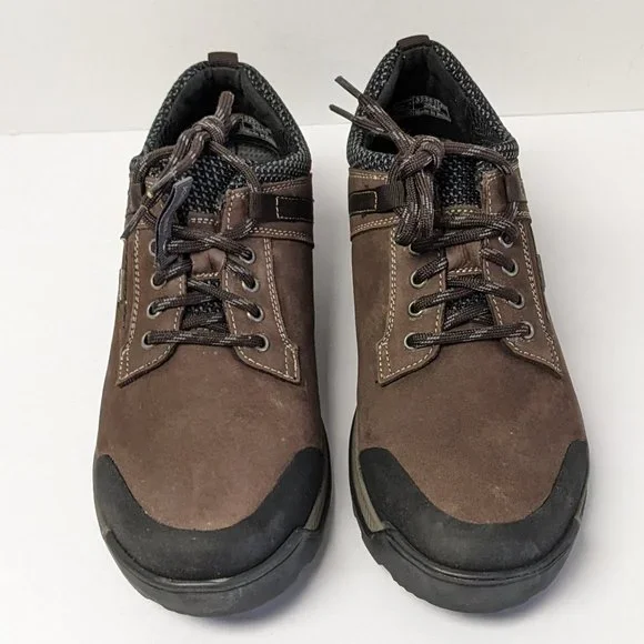 Josef Seibel Raymond Waterproof Sneakers, Brown Leather, Men's 42 EU (8.5-9)